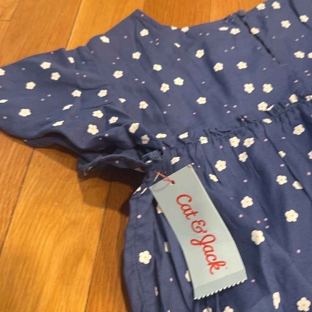 NWT Cat & Jack floral top size xxl(18).